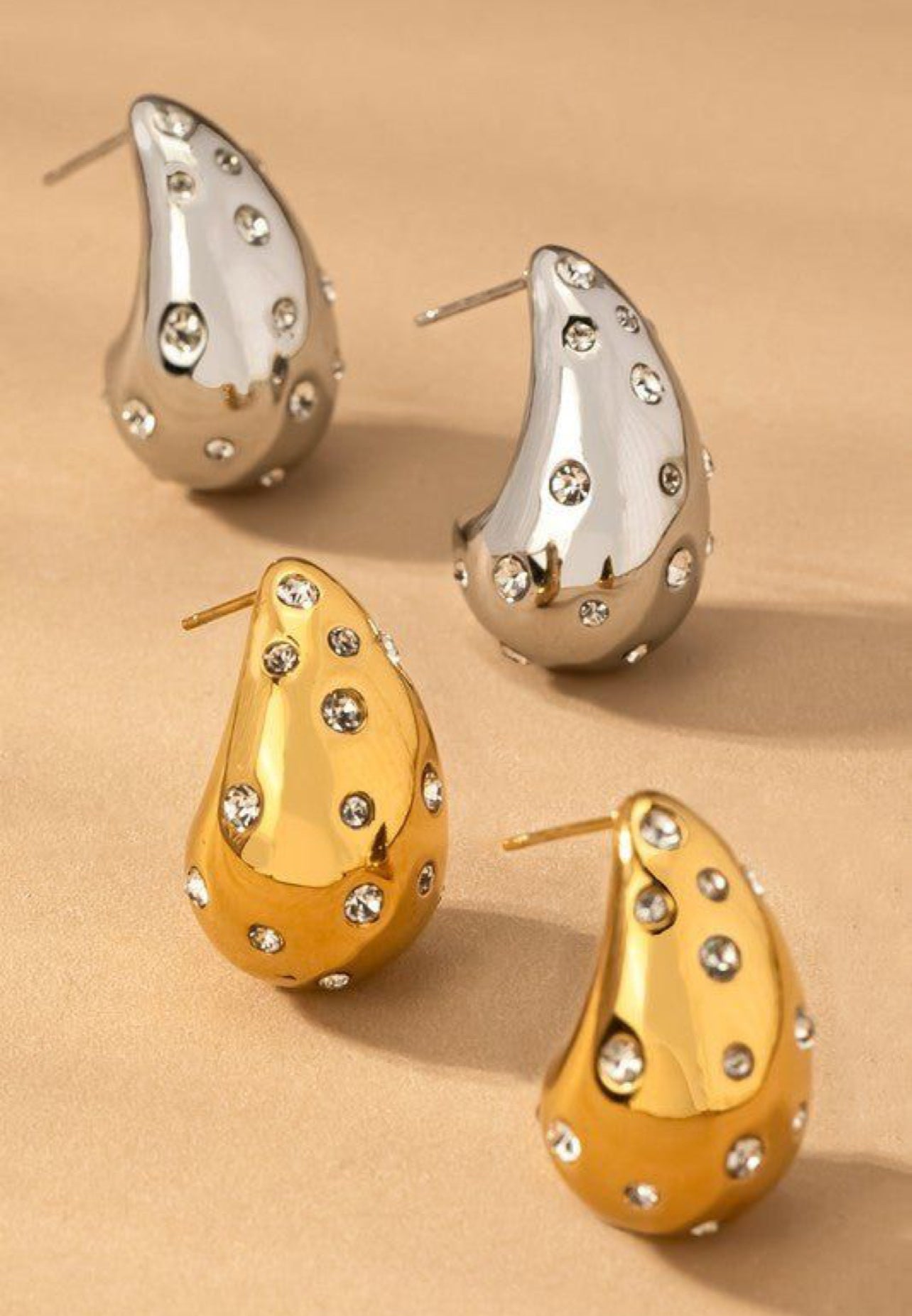 Beirut Earrings | Silver