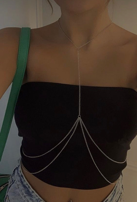 Trendy gold belly chain for women – layered body jewelry for beach and party wear