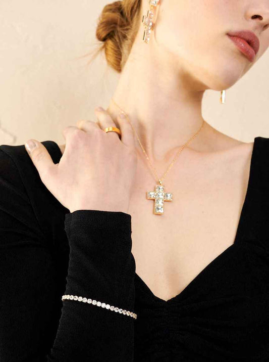 Tennis 18K Bracelet - Gold Plated