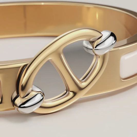 Chaine d'Ancre Bracelet – 18K Gold Dipped