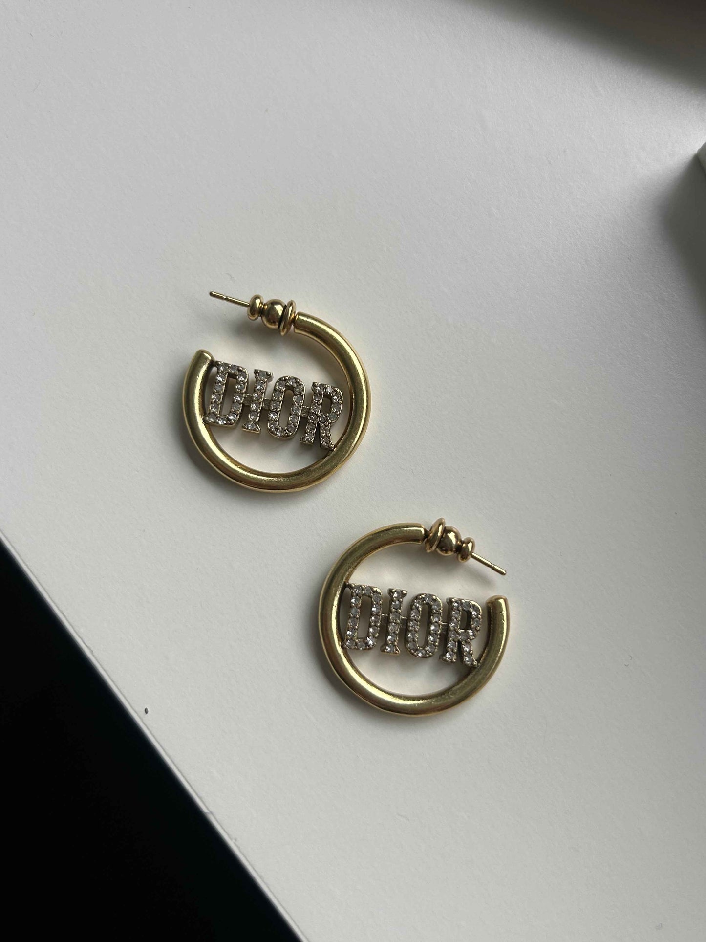 Golden Muse Hoops Dipped in Gold