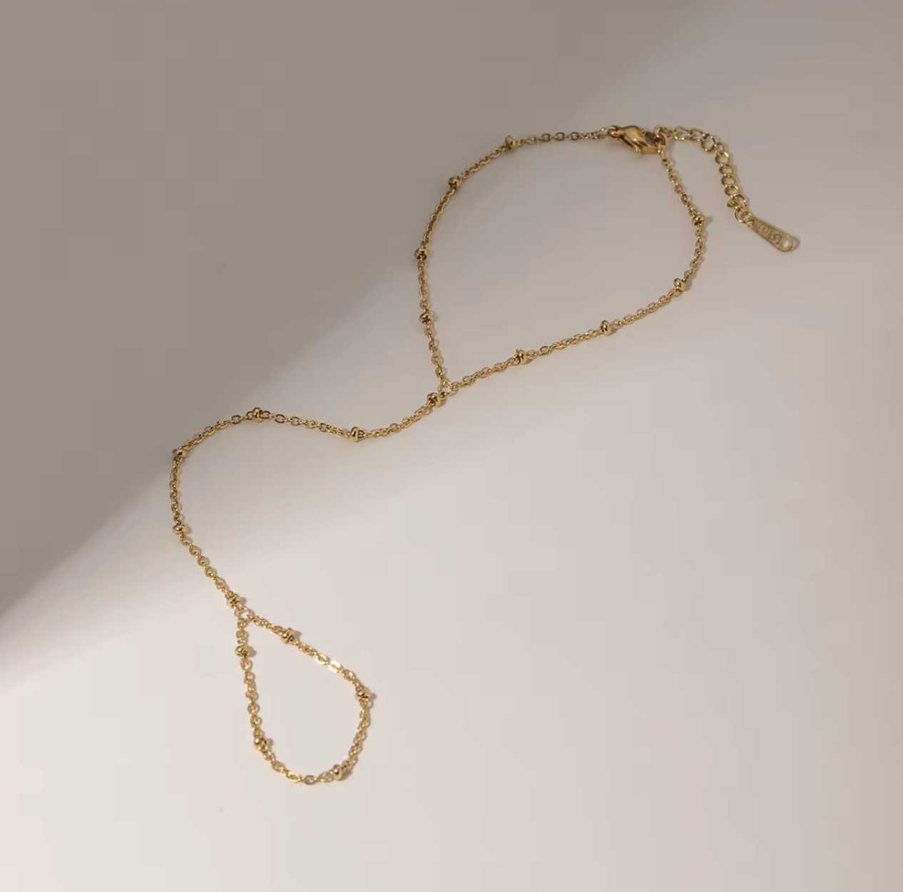 Golden Link Bracelet Waterproof & Hypoallergenic