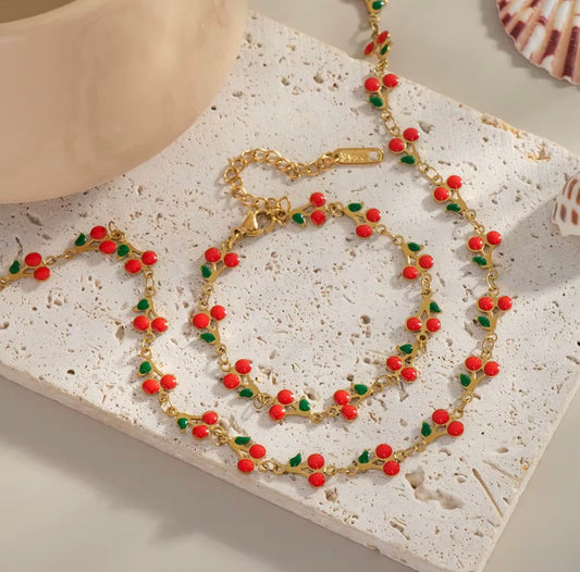 Cherry Pop Bracelet