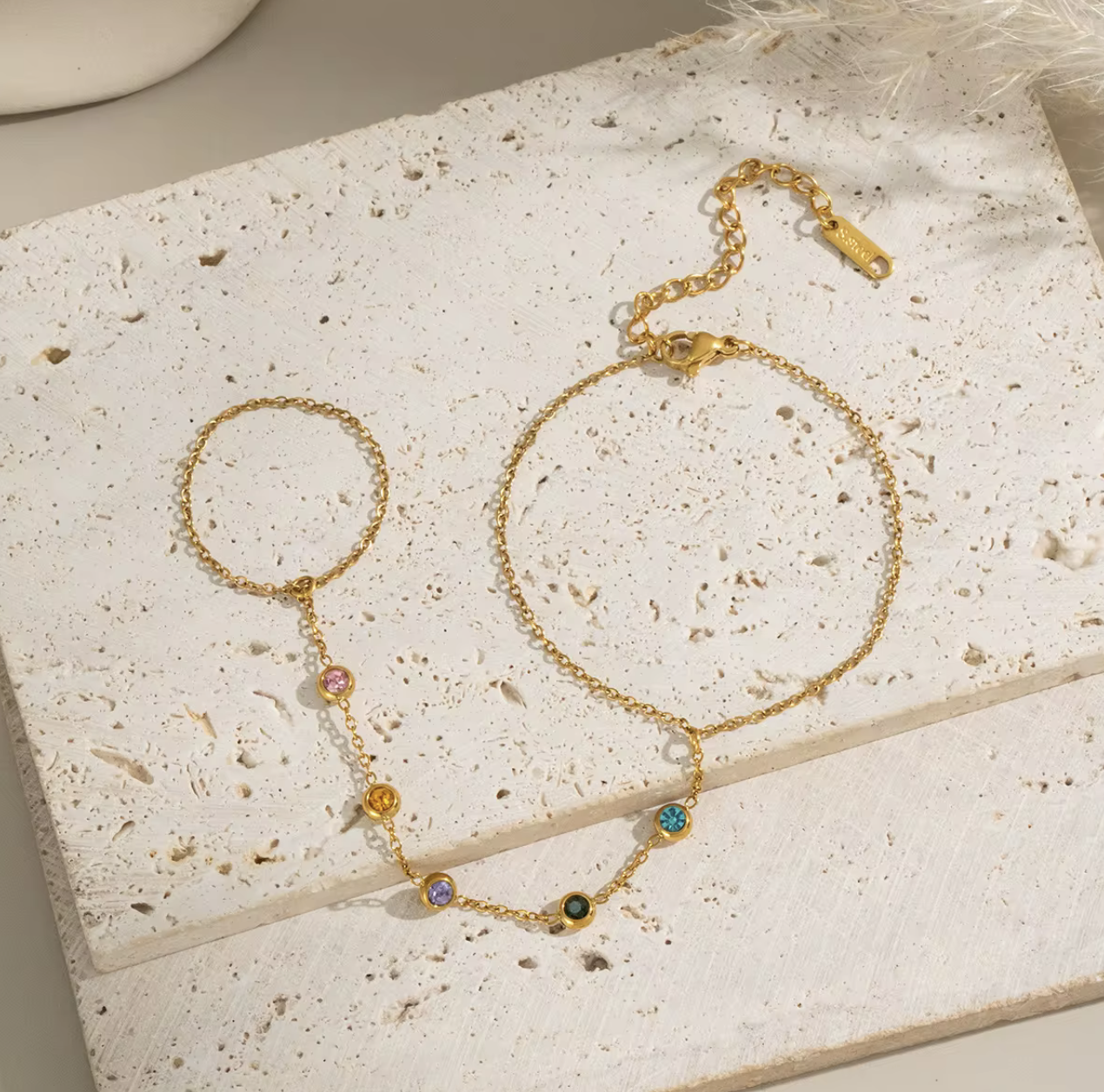 Celestial Spectrum Link Bracelet Waterproof & Hypoallergenic