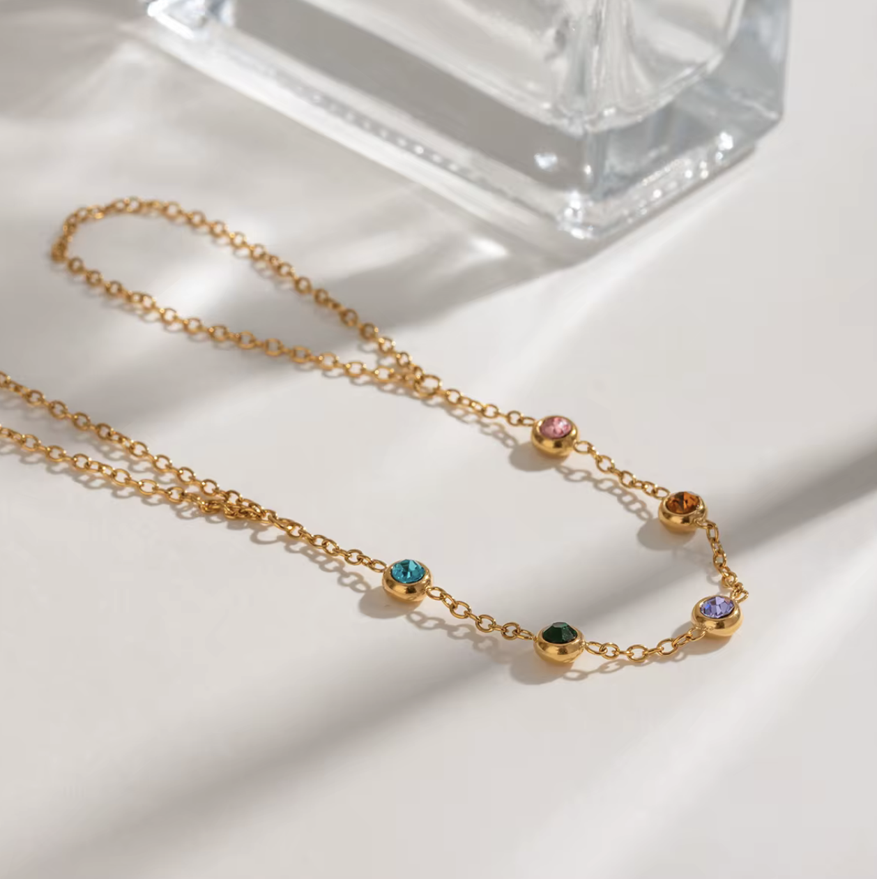 Celestial Spectrum Link Bracelet Waterproof & Hypoallergenic