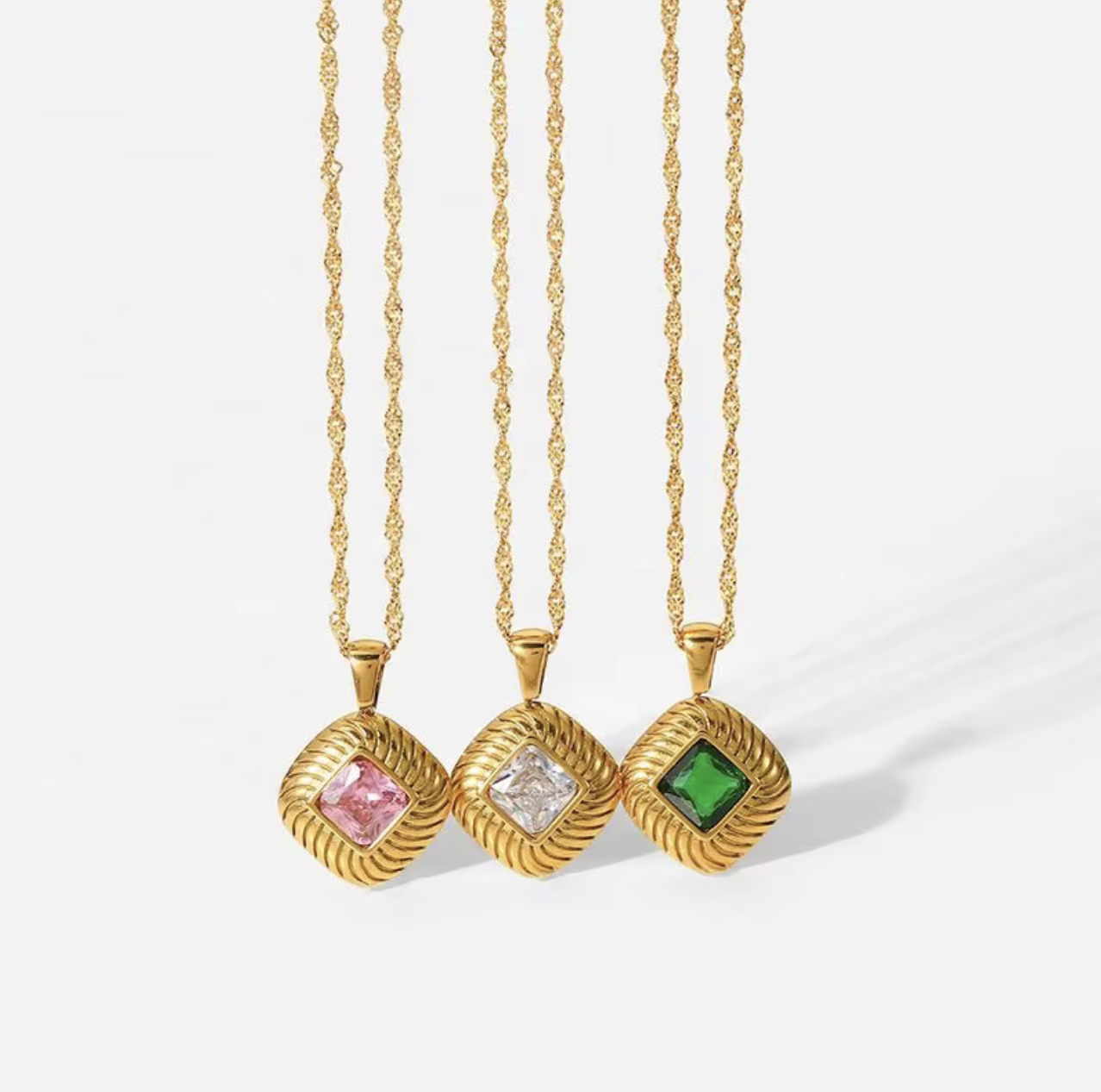 Eden Glow Necklace - Tarnish free, Waterproof, Hypoallergenic, 14k PVD Gold Plated