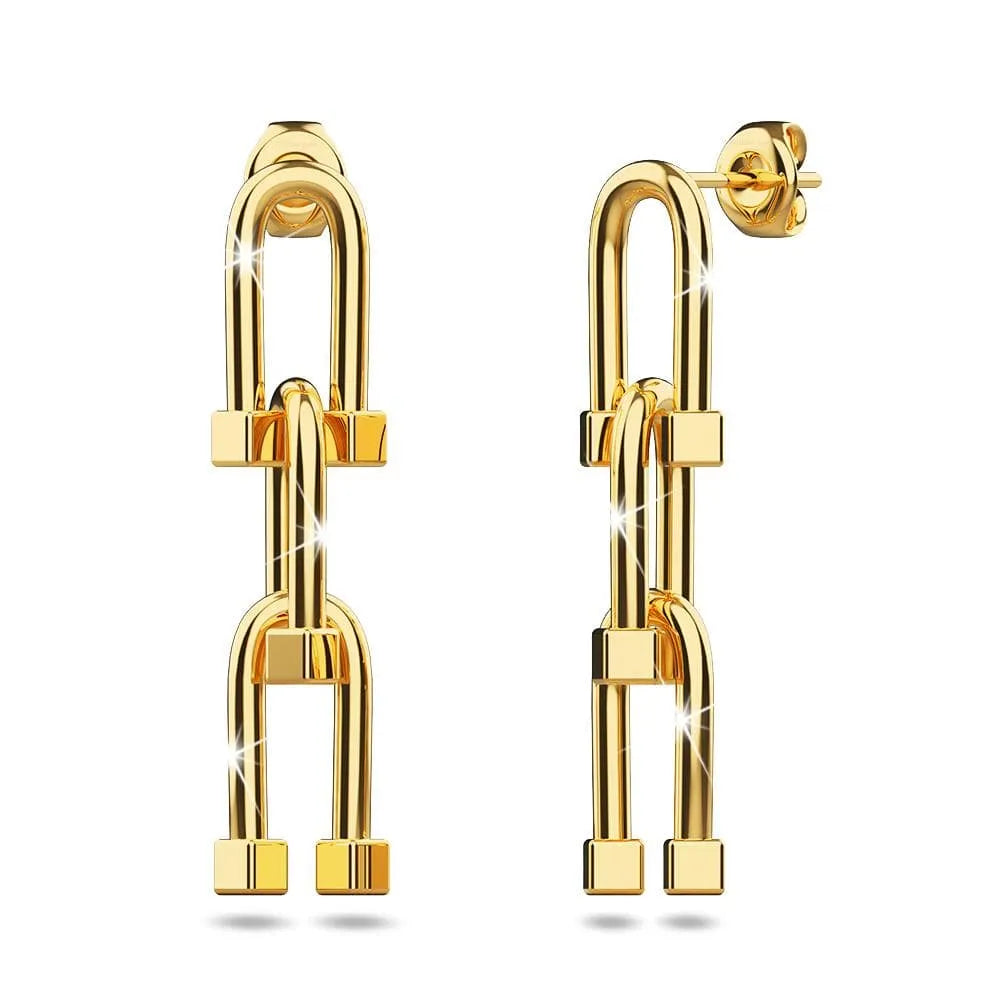 Tiffany U-Link Earrings